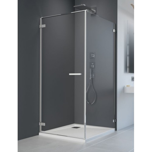 Radaway Arta KDJ I szögletes zuhanykabin 90x90 króm keret, átlátszó üveg