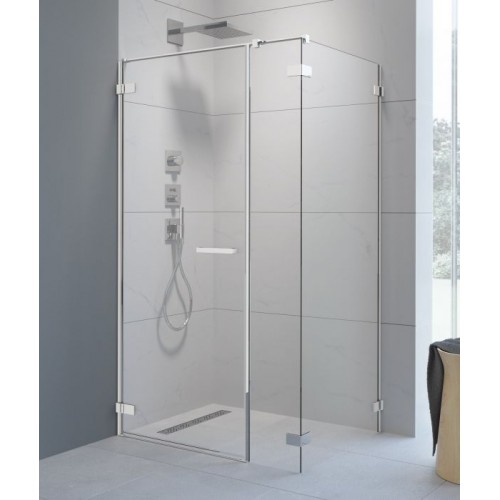Radaway Arta KDS I szögletes zuhanykabin 90x90 króm keret, átlátszó üveg