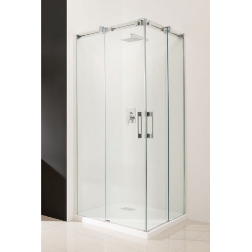 Radaway Espera KDD szögletes zuhanykabin 90x90 króm keret, átlátszó üveg