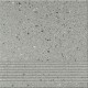 Opoczno Hyperion OP074-028-1 H9 Grey Steptread 29,7x29,7 lépcsőlap