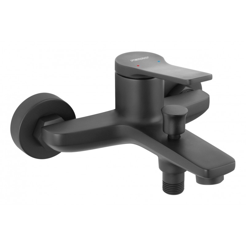 Ferro Stratos Black BSC1BL fekete kádcsaptelep