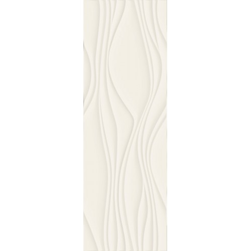 Paradyz Ceramika Neve Bianco Strukture Polysk 25x75 csempe