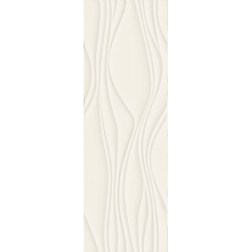 Paradyz Ceramika Neve Bianco Strukture Polysk 25x75 csempe