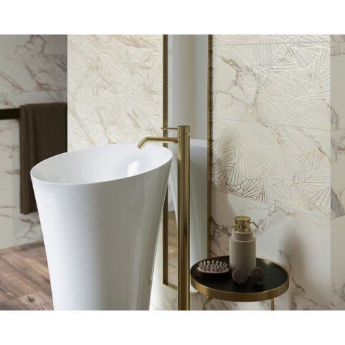 Paradyz Serene Bianco Inserto 25x75 dekor