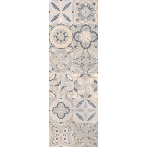 Paradyz Freedom Grys Dekor 25x75 csempe
