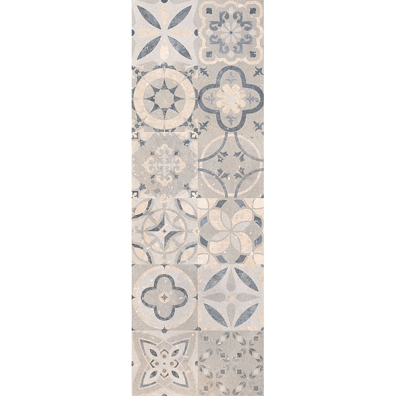 Paradyz Freedom Grys Dekor 25x75 csempe