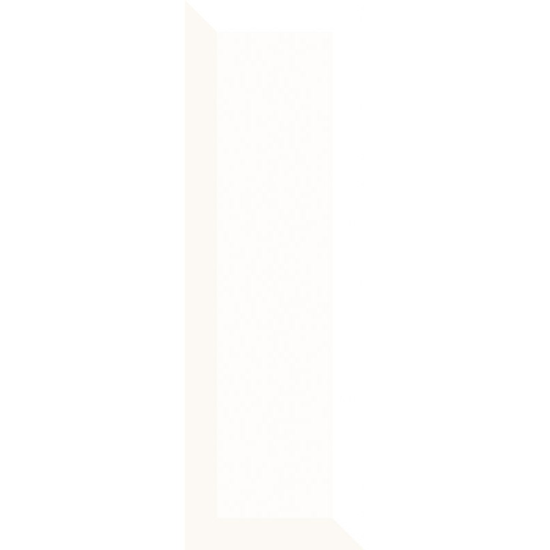 Paradyz Ceramika Tamoe Kafel Bianco 9,8x29,8 csempe
