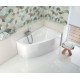 Niagara Wellness Nelly 150x95 akril aszimmetrikus kád, balos