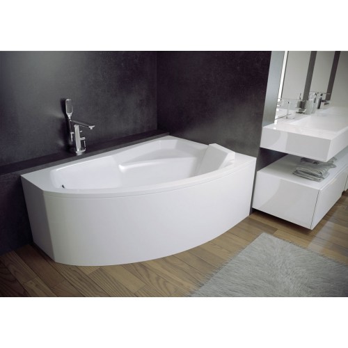 Besco Rima 160x100 akril aszimmetrikus kád, balos