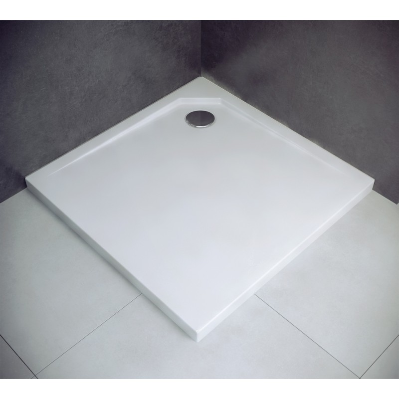 Besco Acro UltraSlim 80 szögletes zuhanytálca 80x80x2