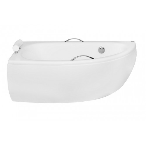 Besco Milena 150x70 akril aszimmetrikus kád, jobbos