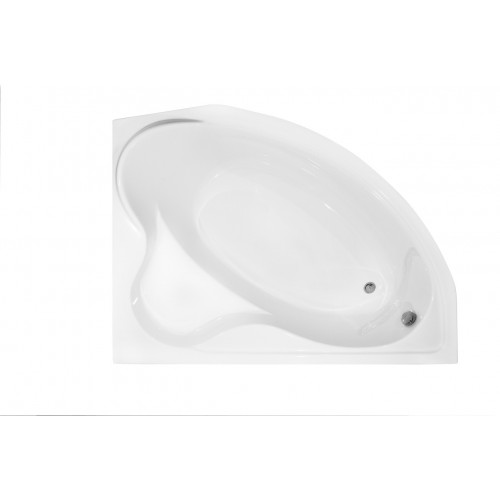 Besco Delfina 166x107 akril aszimmetrikus kád, balos