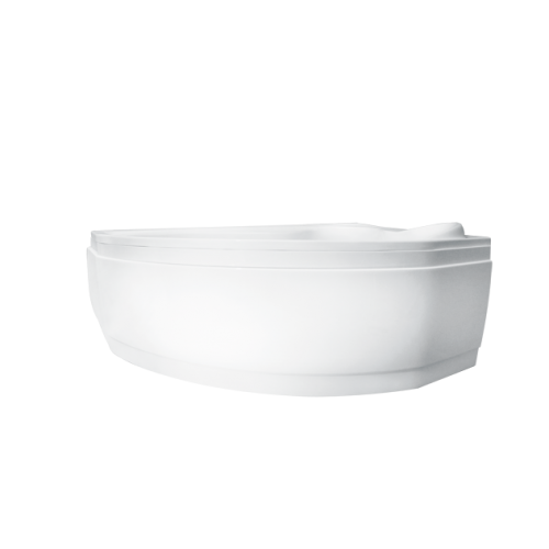 Besco Delfina 166x107 akril aszimmetrikus kád, balos