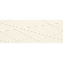 Tubadzin House of Tones White A STR 32,8x89,8 fali csempe
