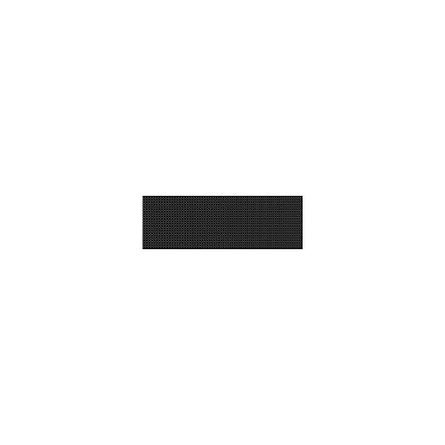 Ceramika Konskie White/Black Circle Black Glass Inserto 20x60 dekor