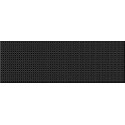 Ceramika Konskie White/Black Circle Black Glass Inserto 20x60 dekor