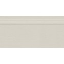 Tubadzin Industrio Light Grey 29,6x59,8 lépcsőlap
