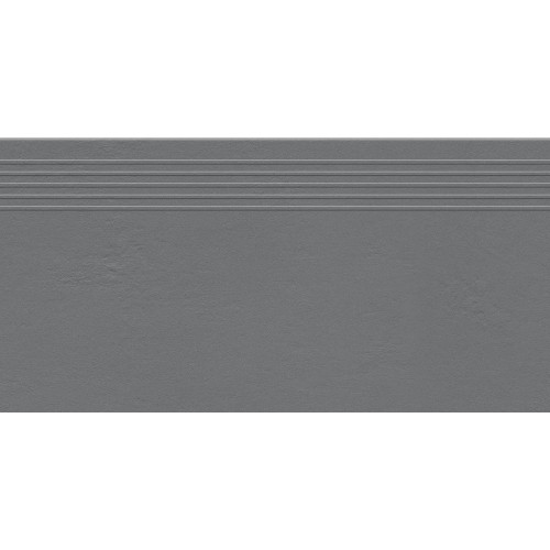 Tubadzin Industrio Graphite 29,6x59,8 lépcsőlap