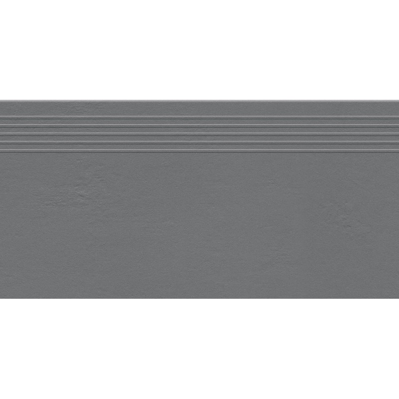 Tubadzin Industrio Graphite 29,6x59,8 lépcsőlap