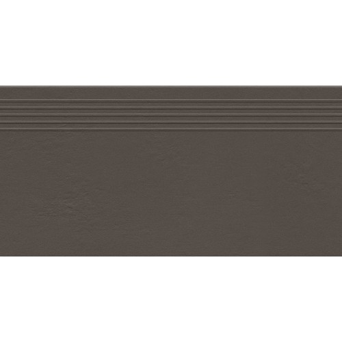 Tubadzin Industrio Dark Brown 29,6x59,8 lépcsőlap