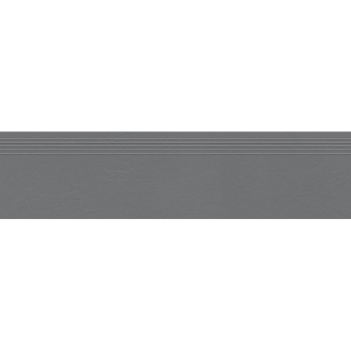Tubadzin Industrio Graphite 29,6x119,8 lépcsőlap