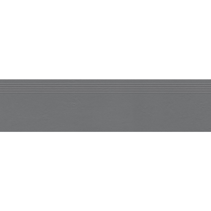 Tubadzin Industrio Graphite 29,6x119,8 lépcsőlap