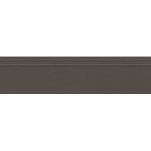 Tubadzin Industrio Dark Brown 29,6x119,8 lépcsőlap