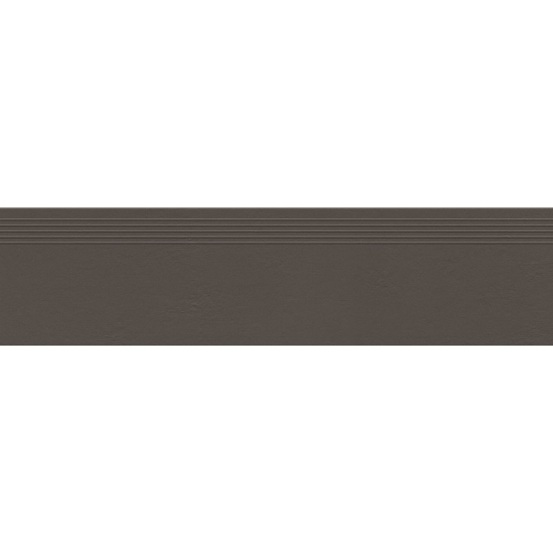 Tubadzin Industrio Dark Brown 29,6x119,8 lépcsőlap
