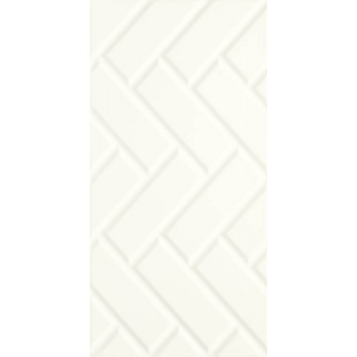 Paradyz Ceramika Moonlight Bianco STR A 29,5x59,5 csempe