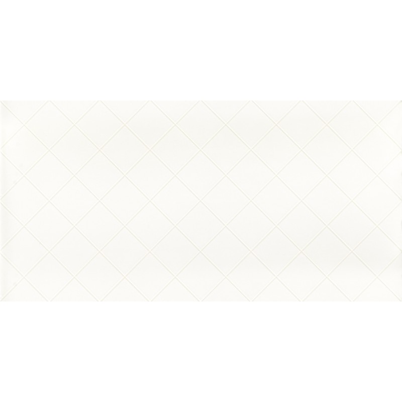 Paradyz Ceramika Tonnes Bianco Kratka 30x60 csempe