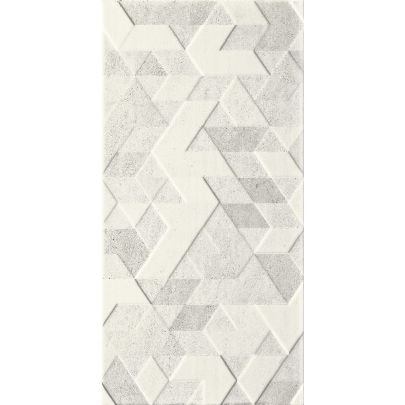 Paradyz Ceramika Emilly Grys STR Decor 30x60 csempe