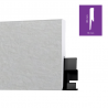 ONE80 Miami Concrete 8 cm magas vízálló szegőléc