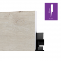 ONE80 Panama Oak 8 cm magas vízálló szegőléc