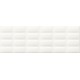 Cersanit Pret-a-Porter White Glossy Pillow STR 25x75 csempe
