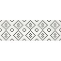 Cersanit Pret-a-Porter Black&White Mosaic 25x75 dekor
