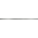 Cersanit Metal Silver Matt Border 2x74 dekor csík