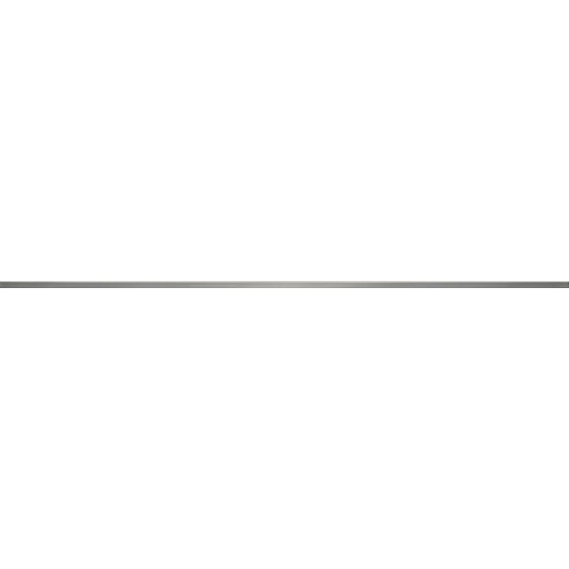 Cersanit Metal Silver Mirror Border 2x74 dekor csík