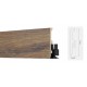 Arbiton TORE60 Nevada Walnut 6 cm magas vízálló szegőléc