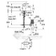 Grohe Bau Edge bidé csaptelep