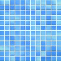 Opoczno Palette Blue Mix Mat Mosaic 30x30 mozaik