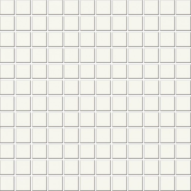 Opoczno Palette White Mat Mosaic 30x30 mozaik