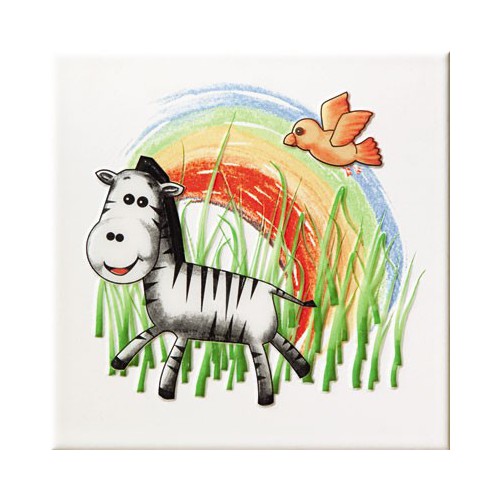 Tubadzin Pastel Safari 1 20x20 dekor csempe
