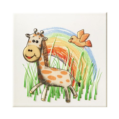 Tubadzyn Pastel Safari 2 20x20 dekor csempe