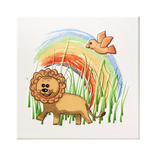 Tubadzyn Pastel Safari 3 20x20 dekor csempe