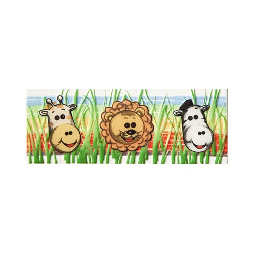 Tubadzin Pastel Safari 1 7,4x20 dekor csík