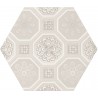 Cifre Ceramica Decor Vodevil Ivory 17,5x17,5 fali csempe