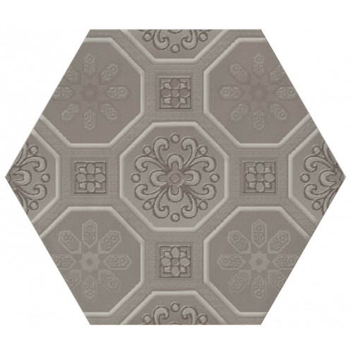 Cifre Ceramica Composicion Vodevil Grey 17,5x17,5 dekor csempe szett (3 db)