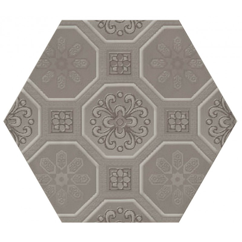 Cifre Ceramica Composicion Vodevil Grey 17,5x17,5 dekor csempe szett (3 db)