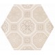 Cifre Ceramica Composicion Vodevil Ivory 17,5x17,5 dekor csempe szett (3 db)