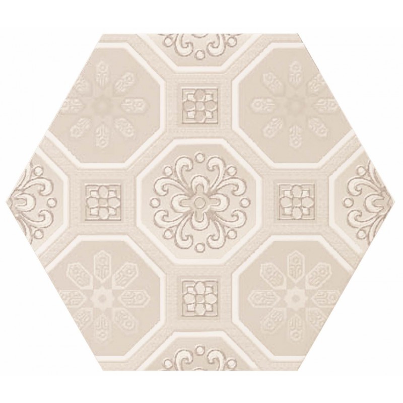 Cifre Ceramica Composicion Vodevil Ivory 17,5x17,5 dekor csempe szett (3 db)